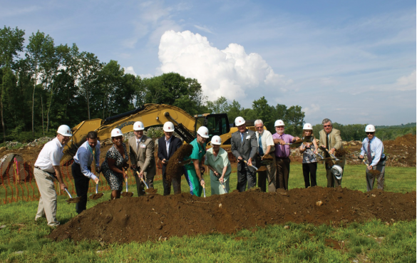 Ground Breaking Ceremony, Backus Center for Specialty Care